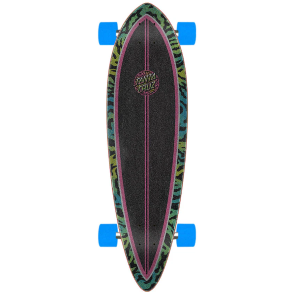 Santa Cruz Pintail Obscure Dot 9.2x33 Longboard Complete Top