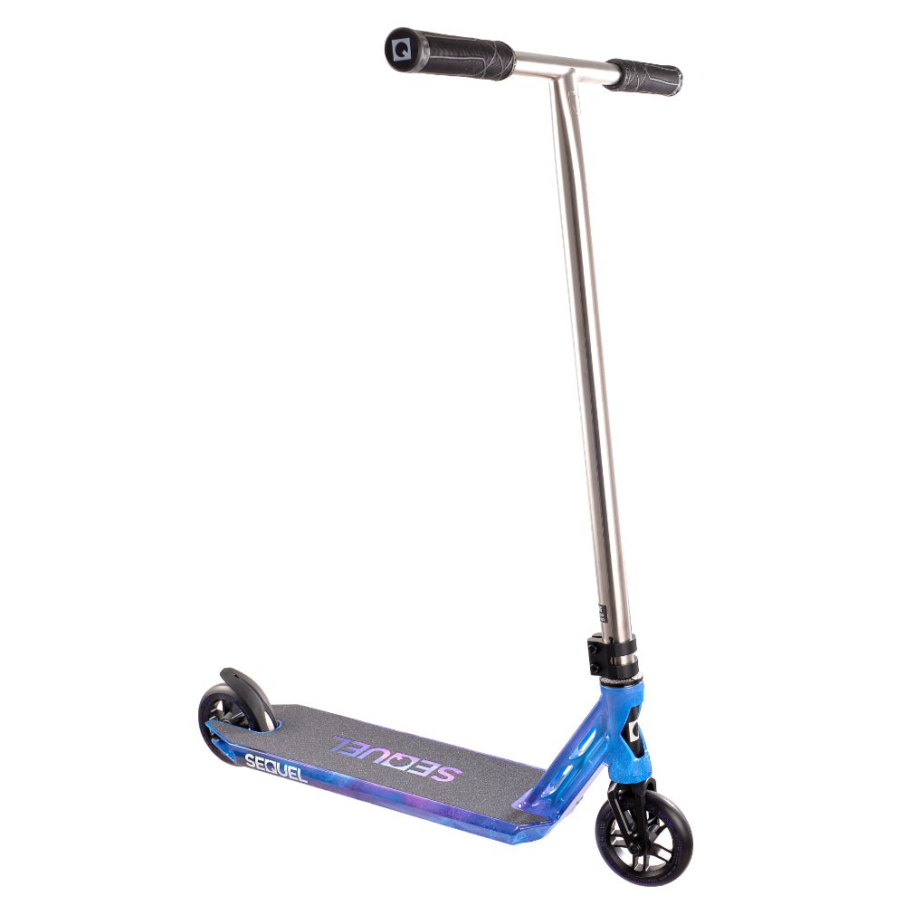 Sequel Rise Park Dark Matter With Titanium Bars Limited Edition Scooter Complete Angle View