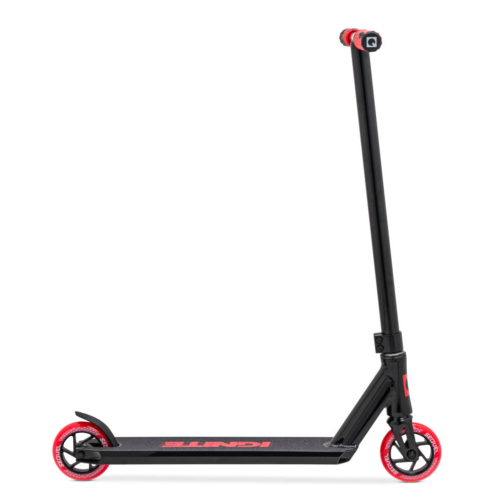 Sequel Ignite Scooter Complete Black Red Side View