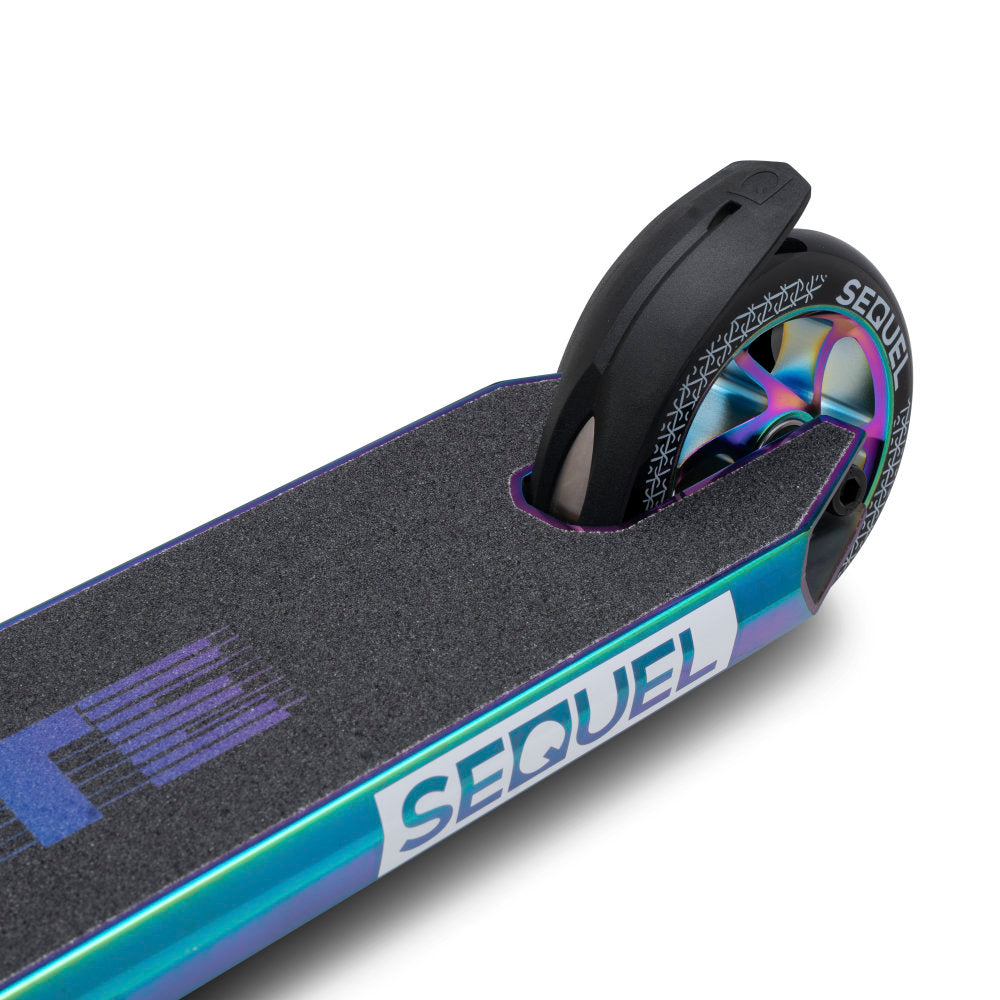 Sequel Ignite Scooter Complete Neo Black Back Close Up View