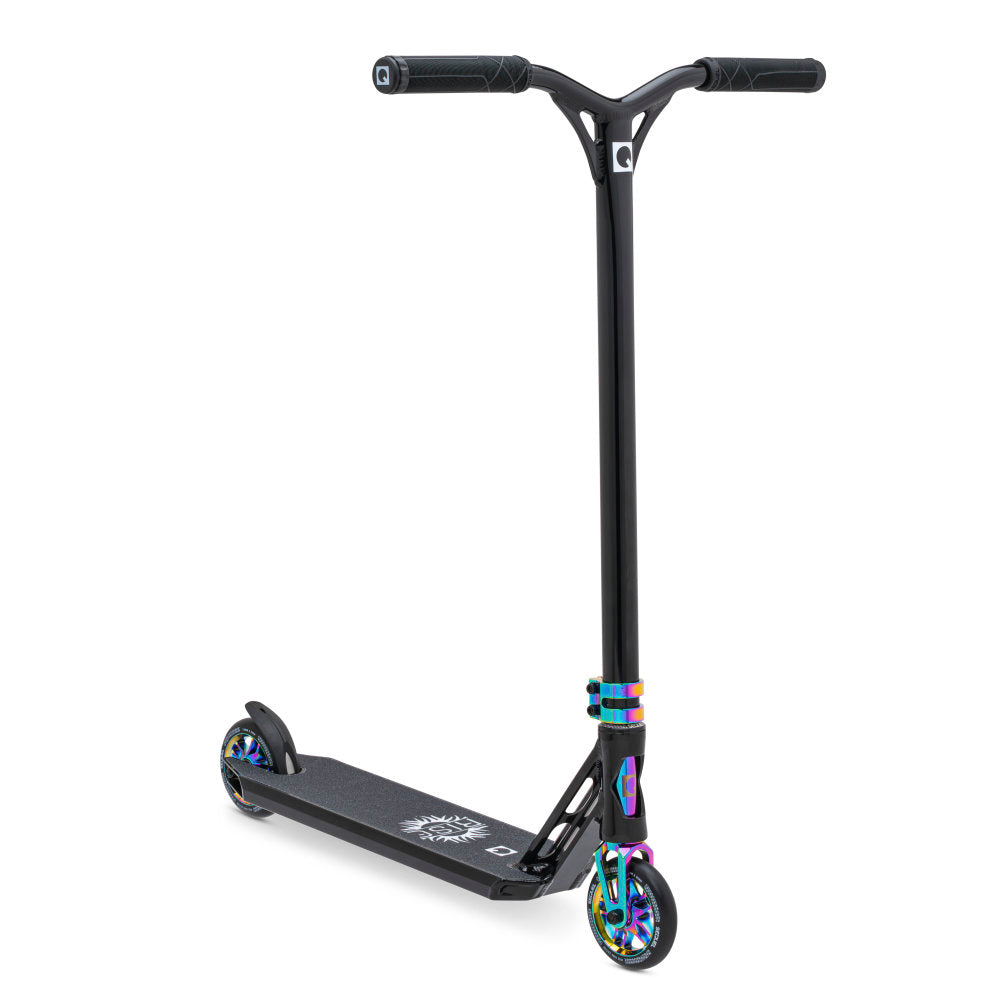 Sequel Rise Park Scooter Complete Black Neo Chrome Right Angle View