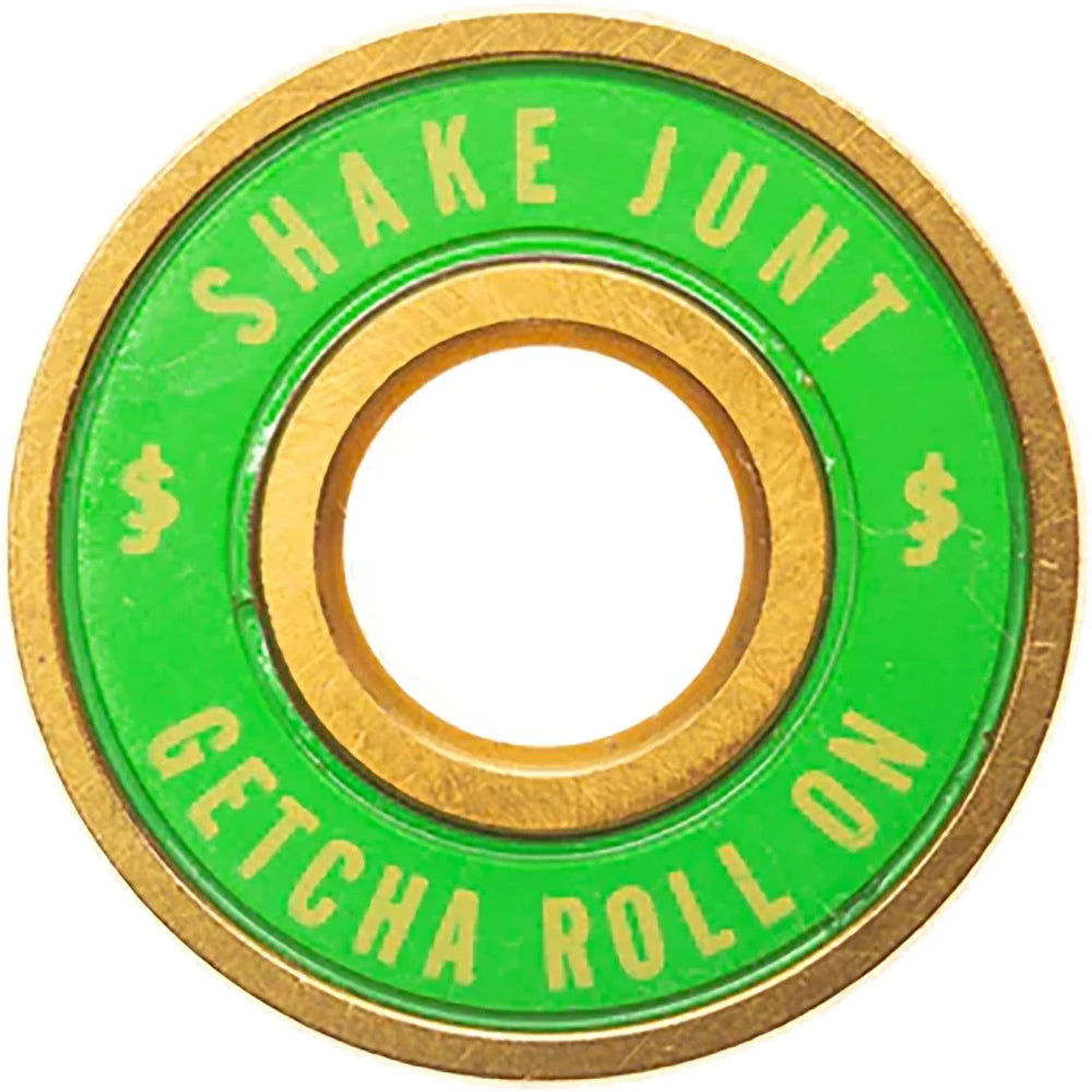 Shake Junt Triple OG's Abec 7 Skateboard Bearing Close Up