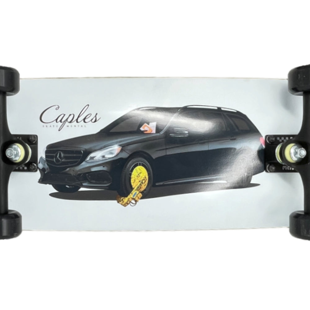 Skate Mental Caples Boot 9.0 Skateboard Custom Close Up