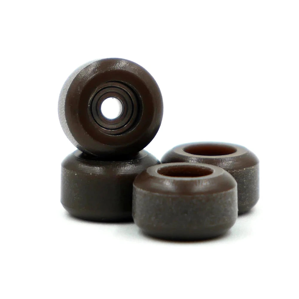 Slushcult Grom Fingerboard Wheels Chocolate Brown