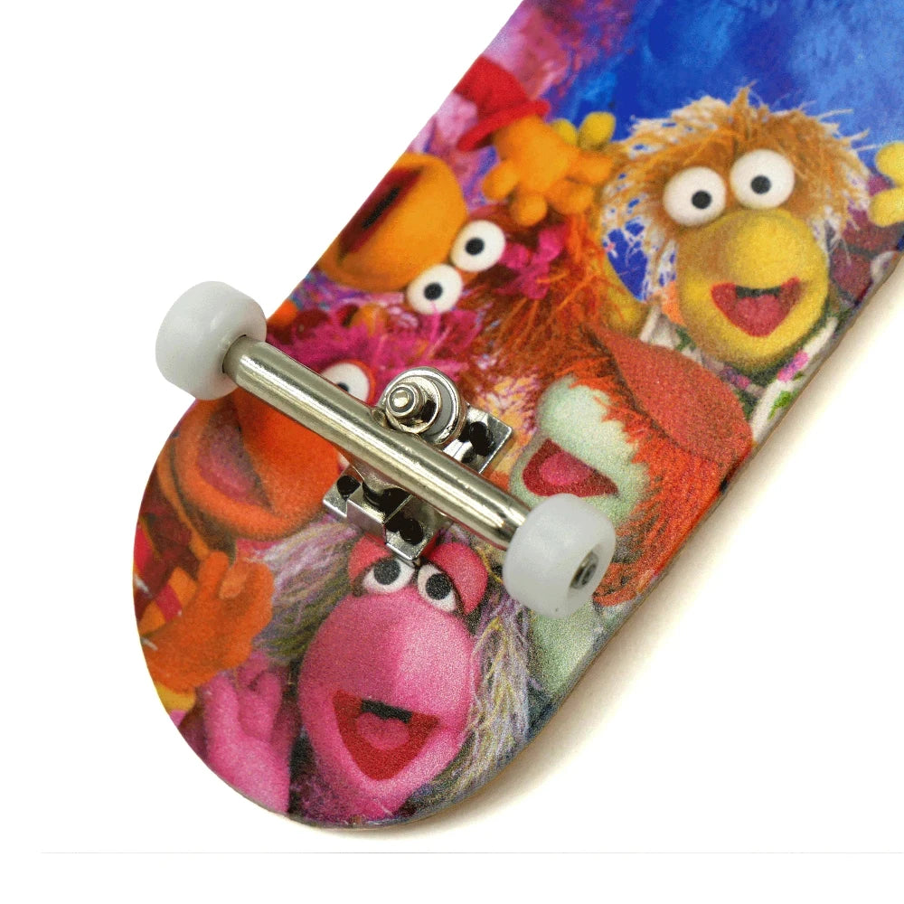 Slushcult X Fraggle Rock Complete Fingerboard Surprise Grom 34mm Close Up
