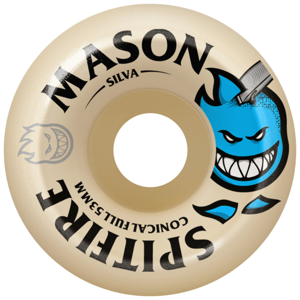 Spitfire Formula Four Conical Full Mason Burn Squad 99D 53mm - Skateboard Wheels