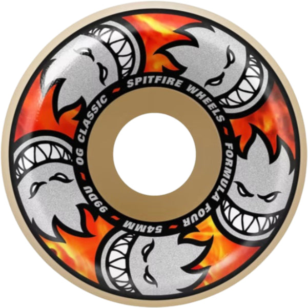Spitfire Formula Four OG Classic Team Multiball 99D 54mm - Skateboard Wheels