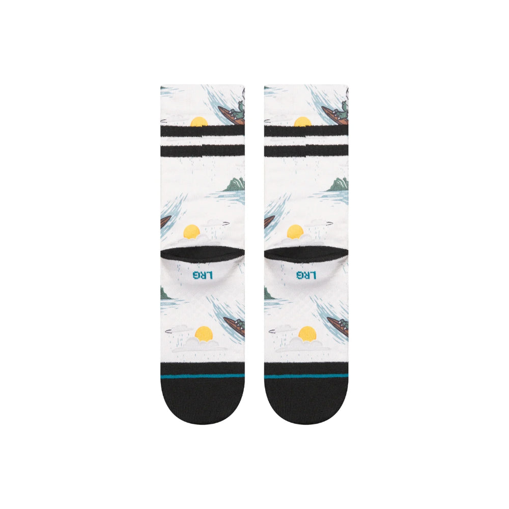 Stance Kids Party Wave Crew - Socks Back