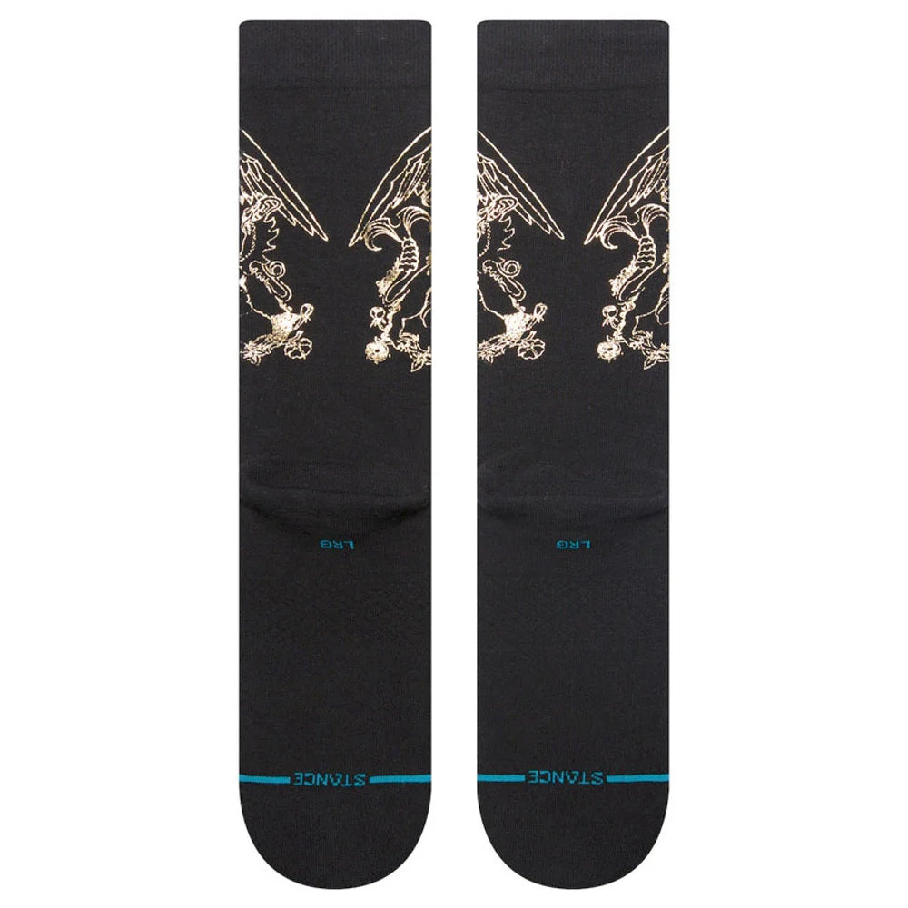 Stance Queen Collab Golden Black Socks The collaboration between one of the most iconic band of all time and Stance just dropped and it is the best way to rock your style! MADE WITH INFIKNIT