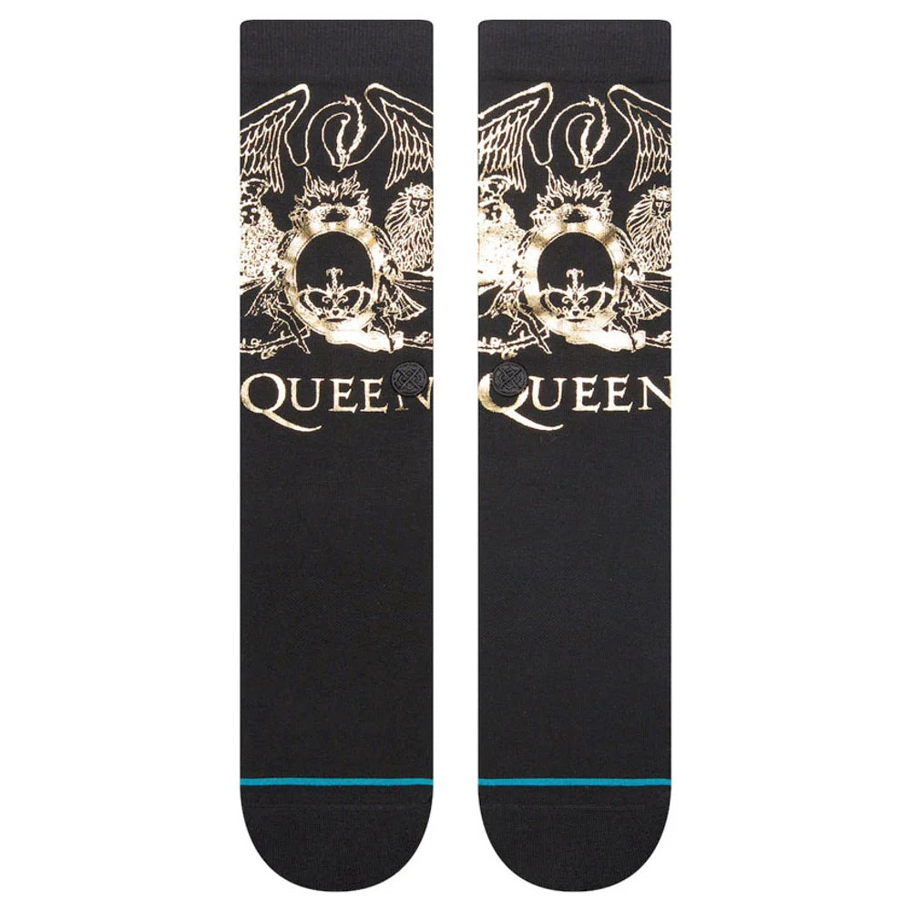 Stance Queen Collab Golden Black Socks The collaboration between one of the most iconic band of all time and Stance just dropped and it is the best way to rock your style! MADE WITH INFIKNIT