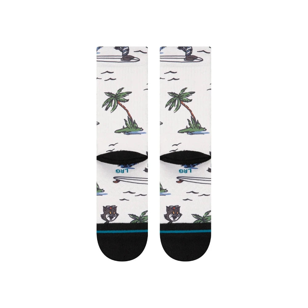 Stance Kool Katz Surf Crew Socks Back