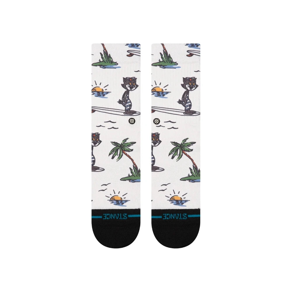 Stance Kool Katz Surf Crew Socks Front