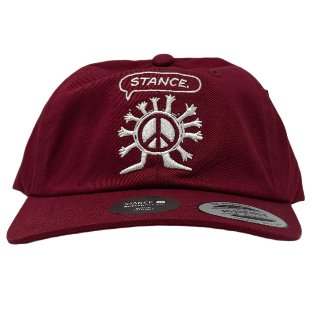 Stance Standard Adjustable Cap Red