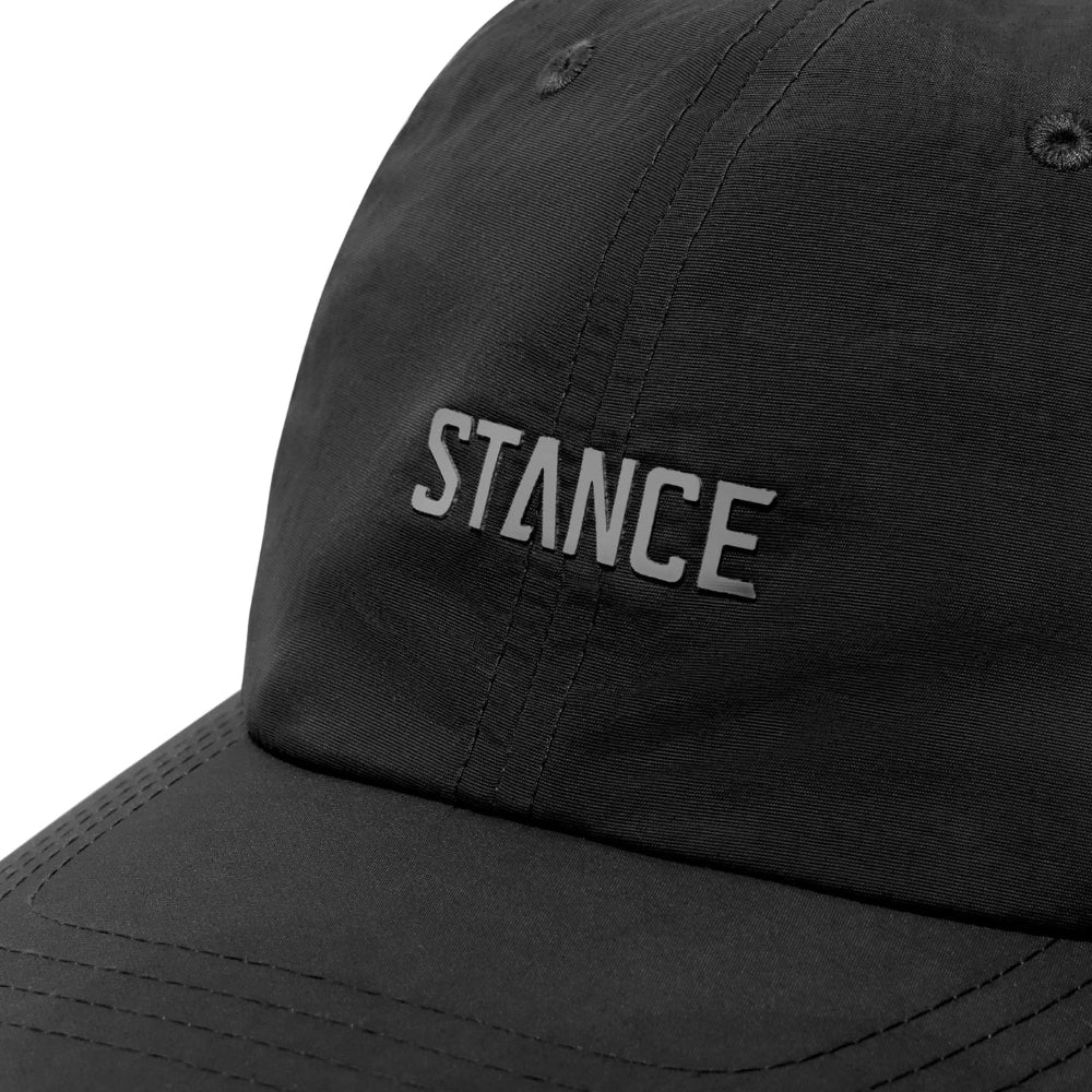 Stance Standard Adjustable Nylon Cap Black Close Up