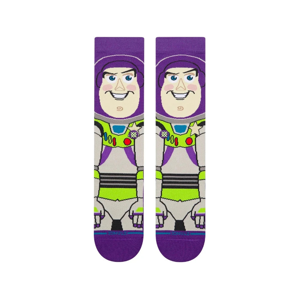 Stance X Disney Toy Story Buzz Crew Socks Front