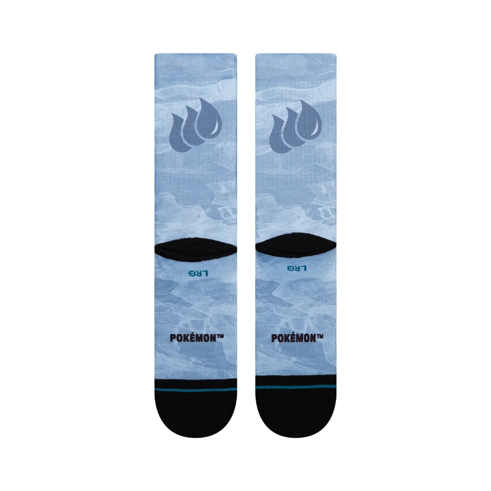 Stance X Pokemon Box Set 3 Pack Crew Socks Blastoise Back