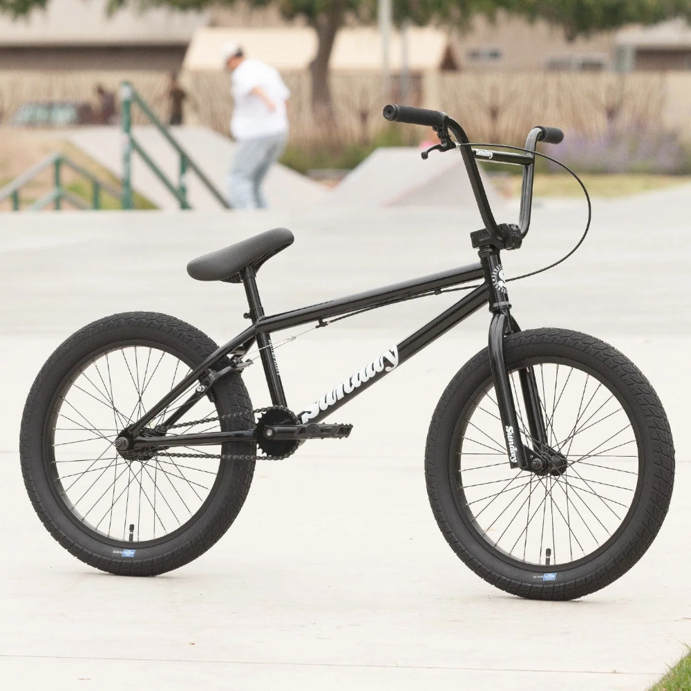 Sunday Blueprint Gloss Black BMX Complete Full View