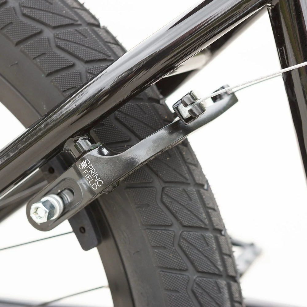 Sunday Blueprint Gloss Black BMX Complete Springfield brake