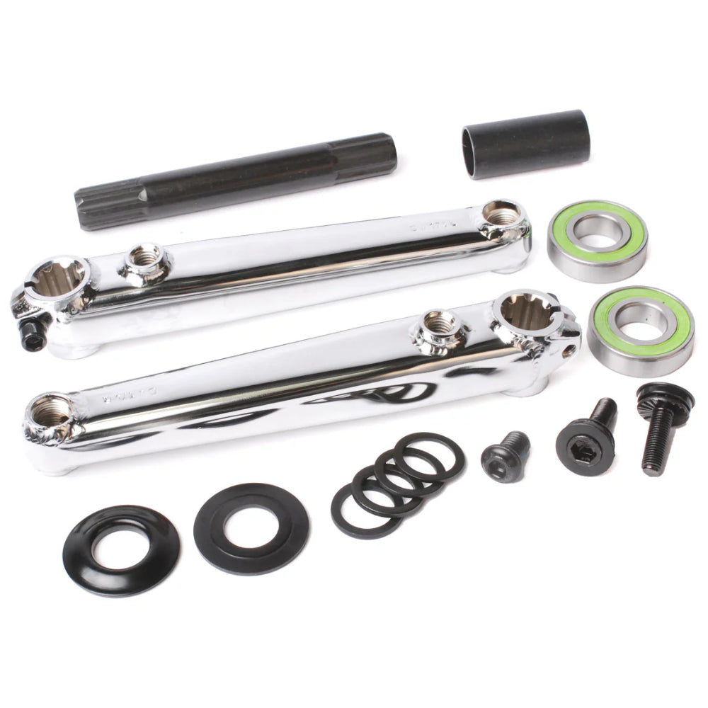 Sunday Saker BMX Crankset Chrome With Hardware
