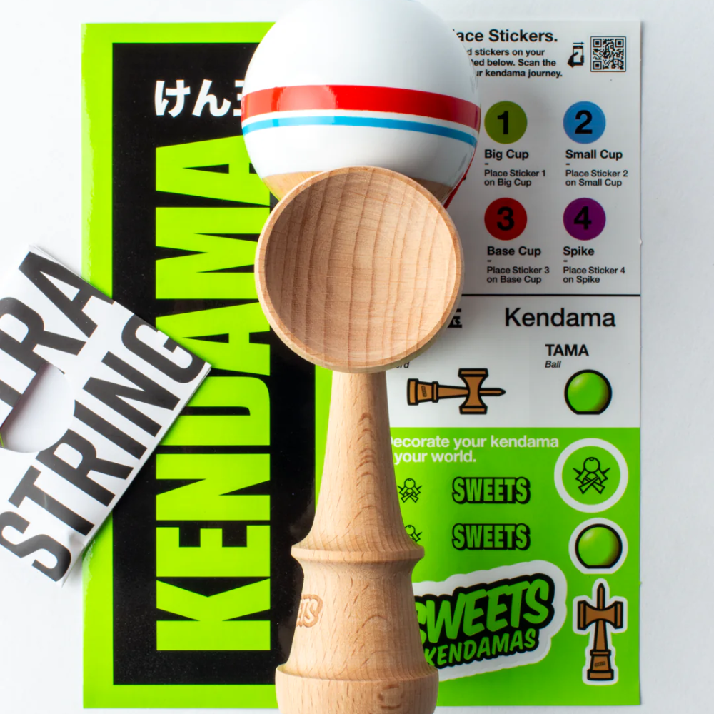 Sweets Prime Sport Stripe Kendama Racer Packaging