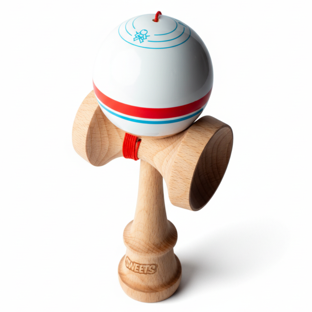 Sweets Prime Sport Stripe Kendama Racer Angle
