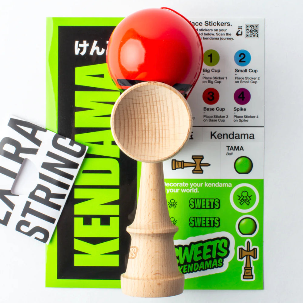 Sweets Prime Radar Kendama Red Packaging
