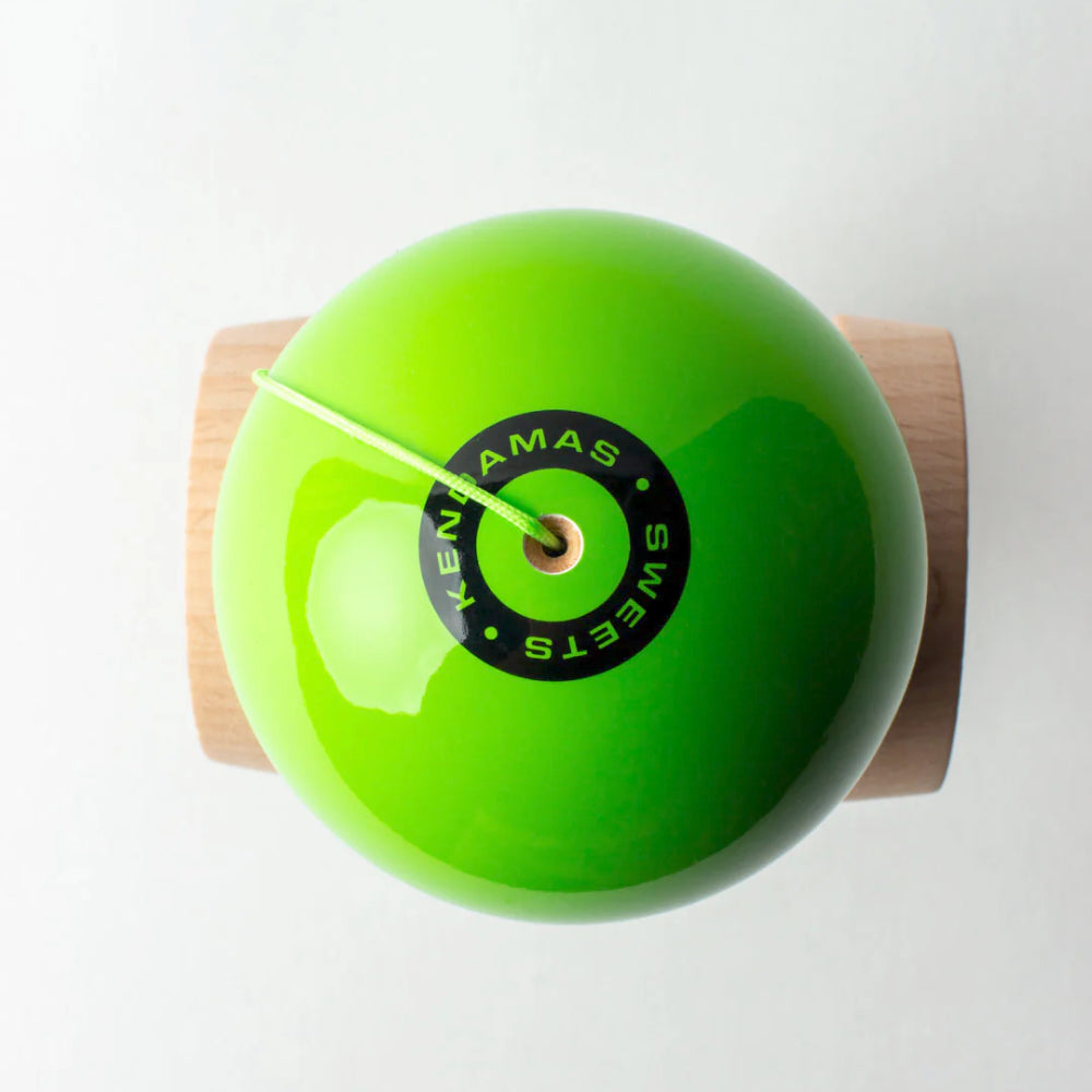 Sweets Starter Kendama Green Top View