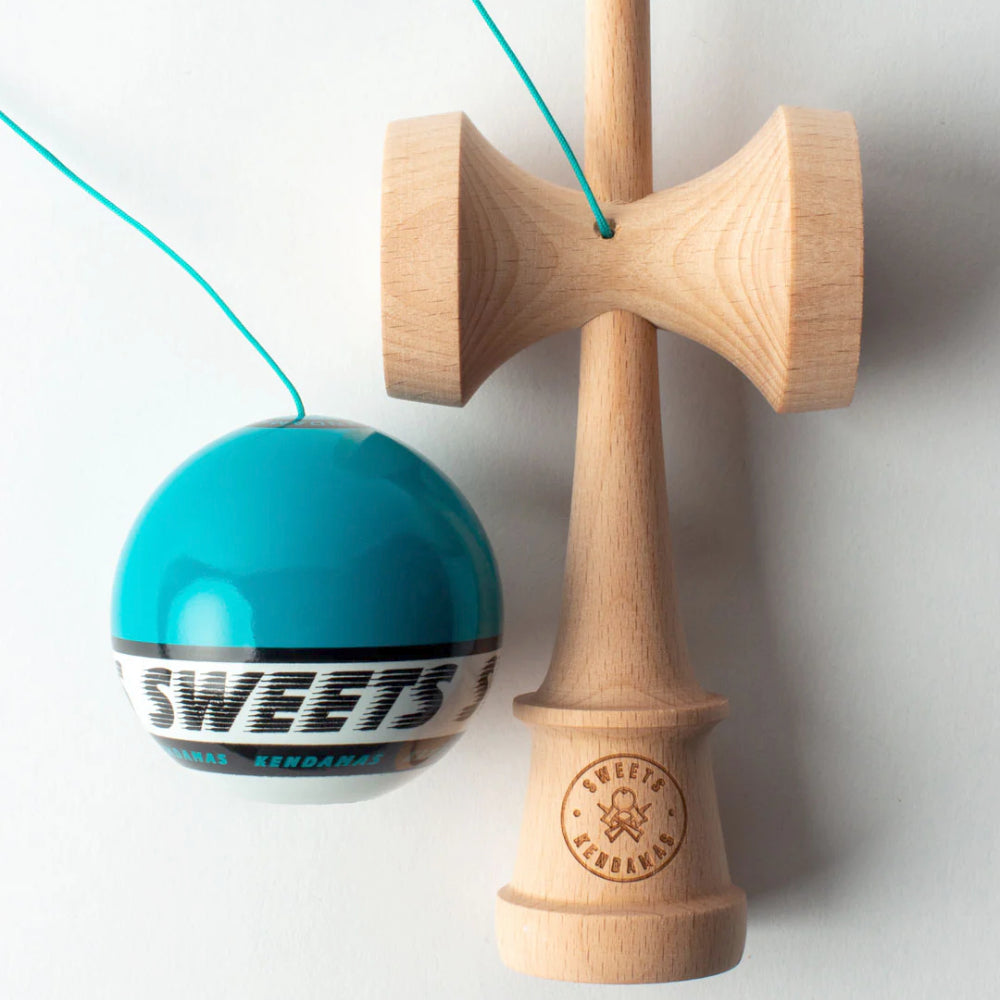 Sweets Starter Kendama Teal Side By Side