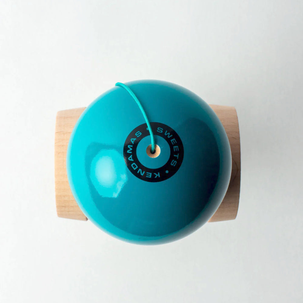 Sweets Starter Kendama Teal Top View