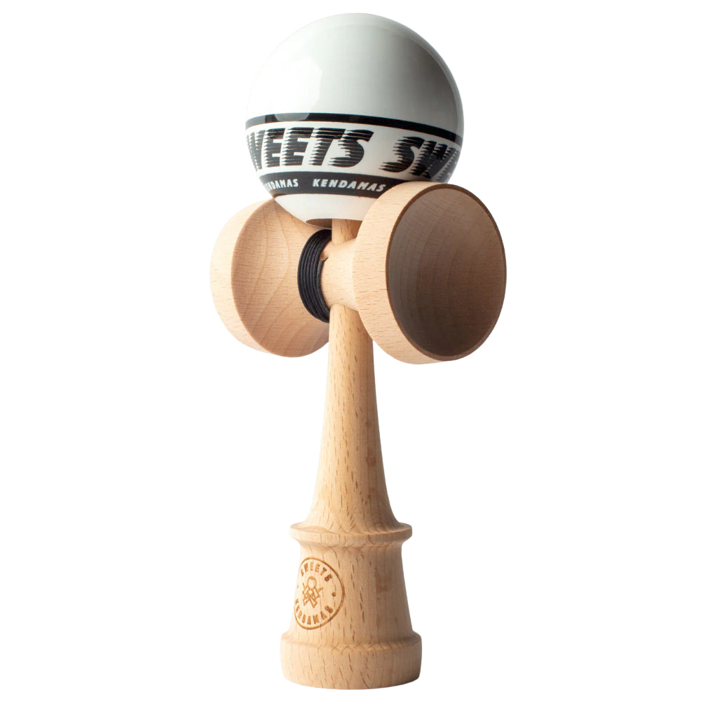 Sweets Starter Kendama White Angle