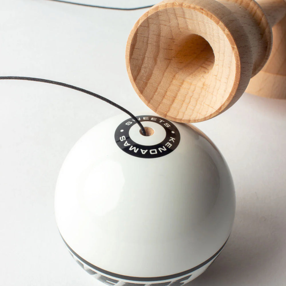Sweets Starter Kendama White Bevel Bottom