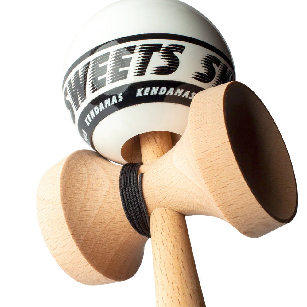 Sweets Starter Kendama White Bottom Angle