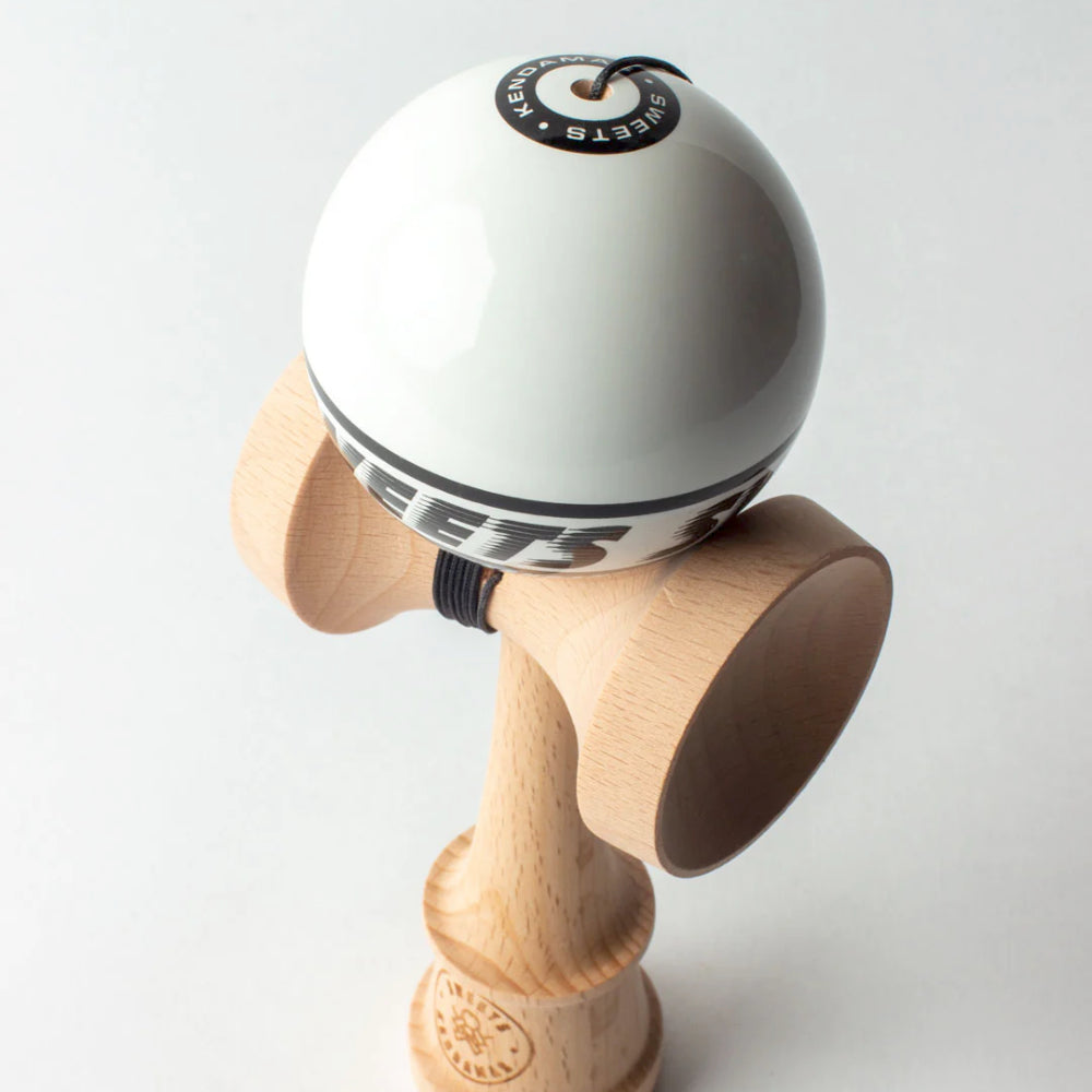Sweets Starter Kendama White Top Angle