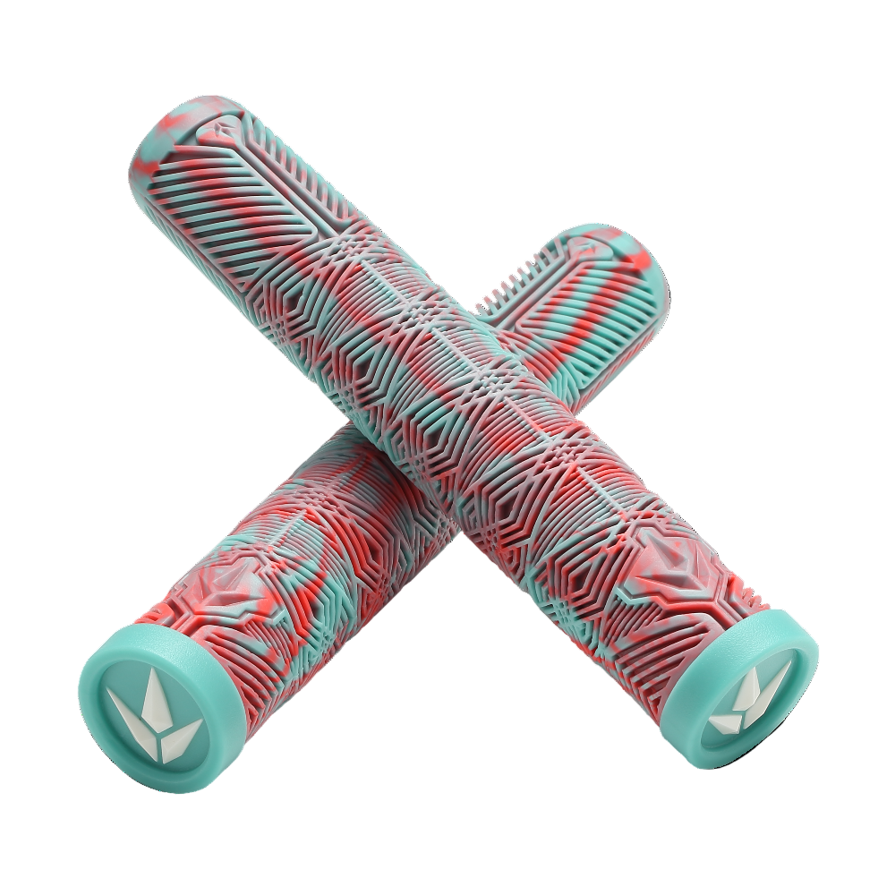Envy TPR Hand Grips V3 Blue / Red Crossed