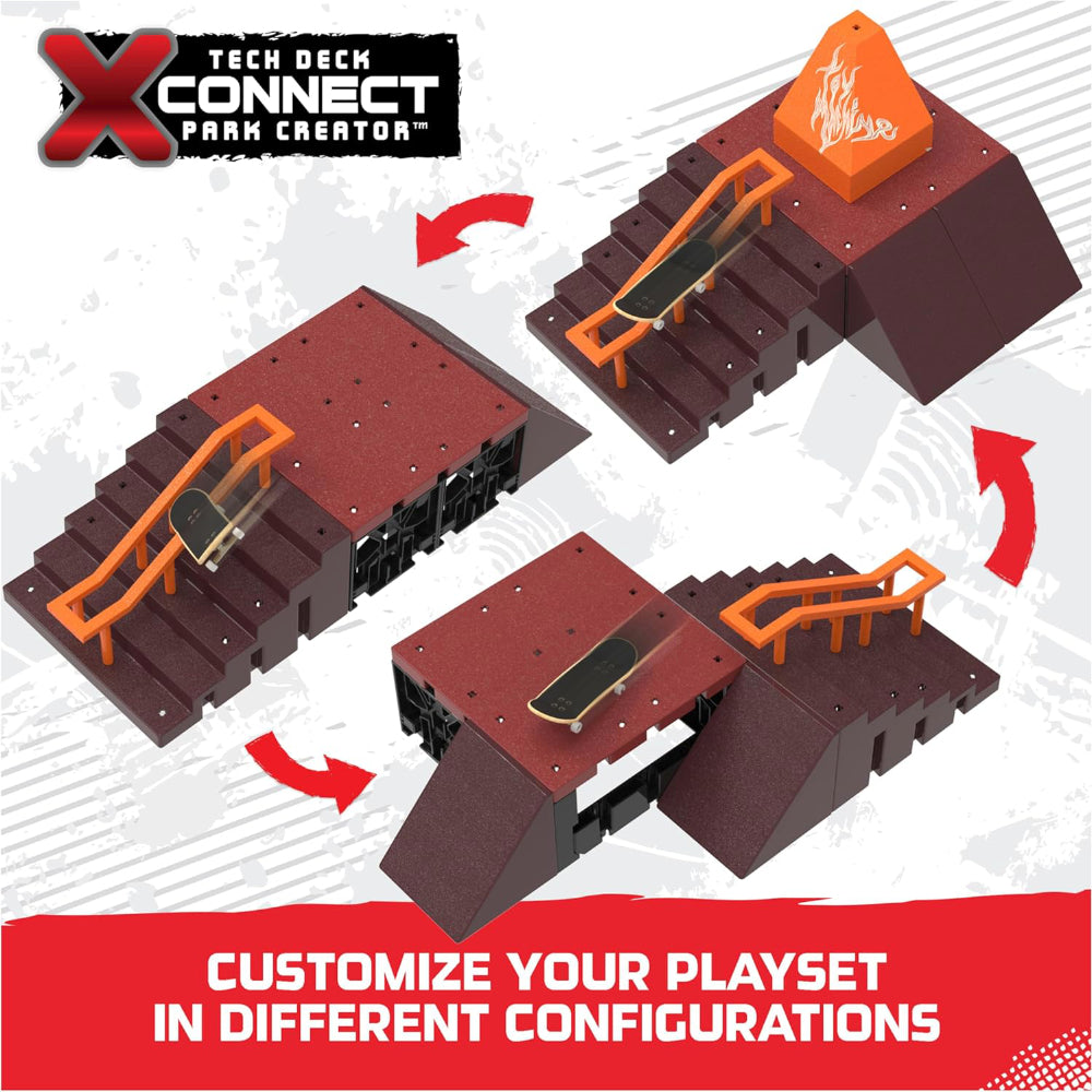 Tech Deck XConnect Pyramid Schredder 2.0 Customizable