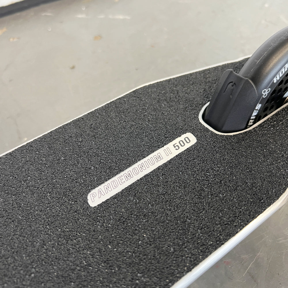 The Feather with Titanium Bar Custom Scooter Ethic DTC Pandemonium V2 and Fender