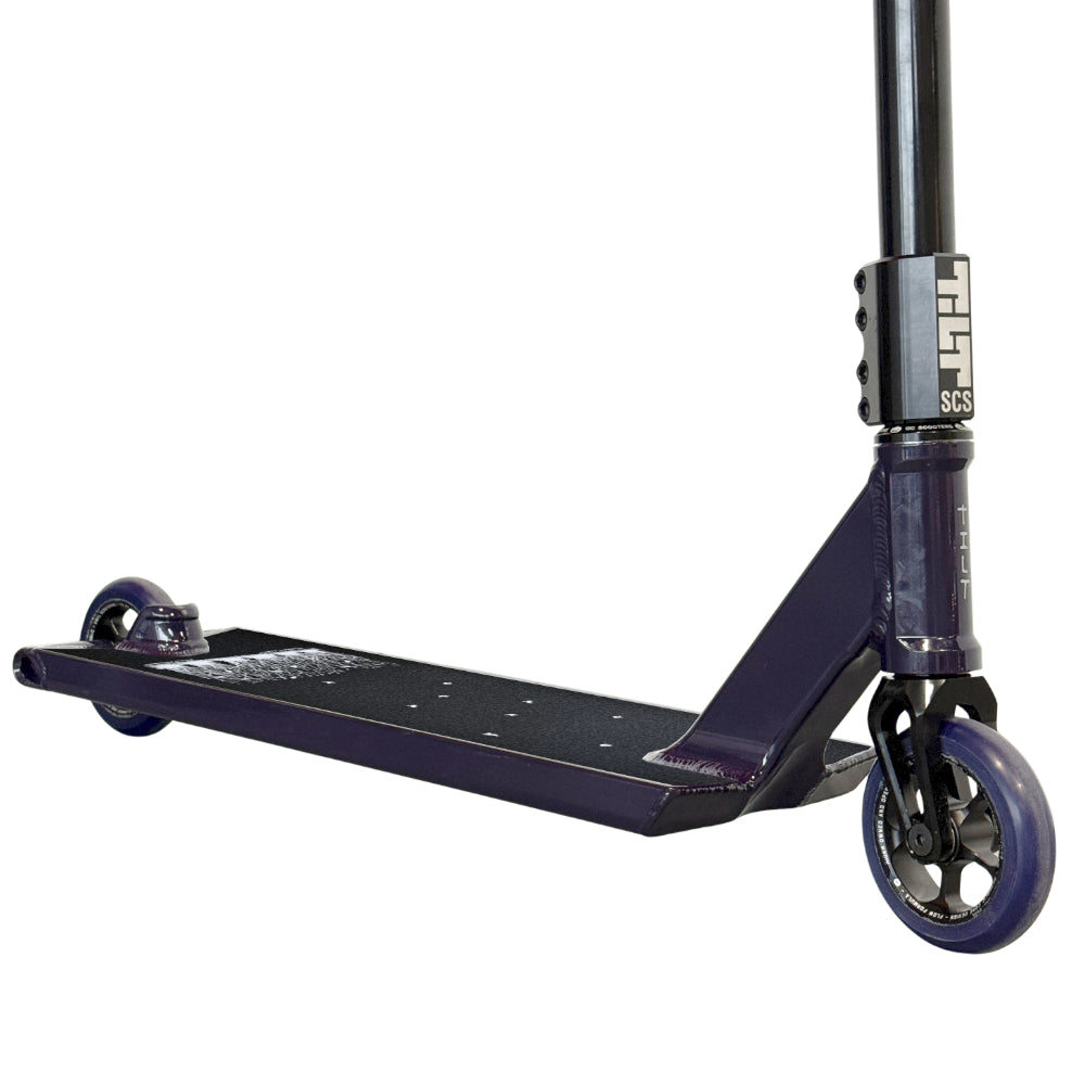 The Midnight Demise Custom Scooter Close Up