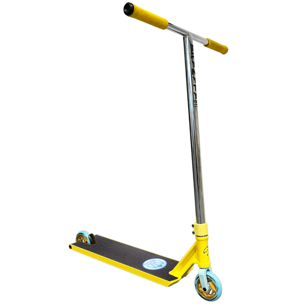 The North Blue Custom Scooter Full View