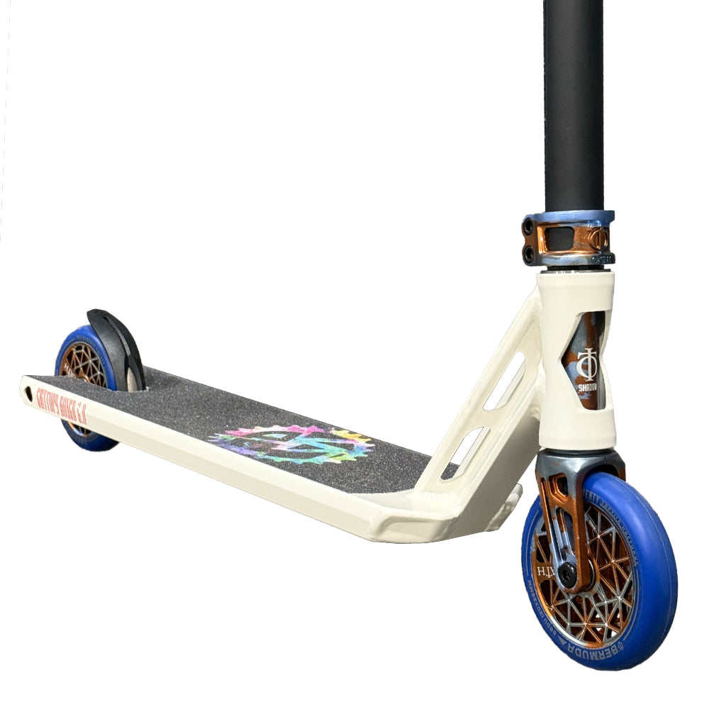 The Clockwork Orange Custom Scooter Close Up