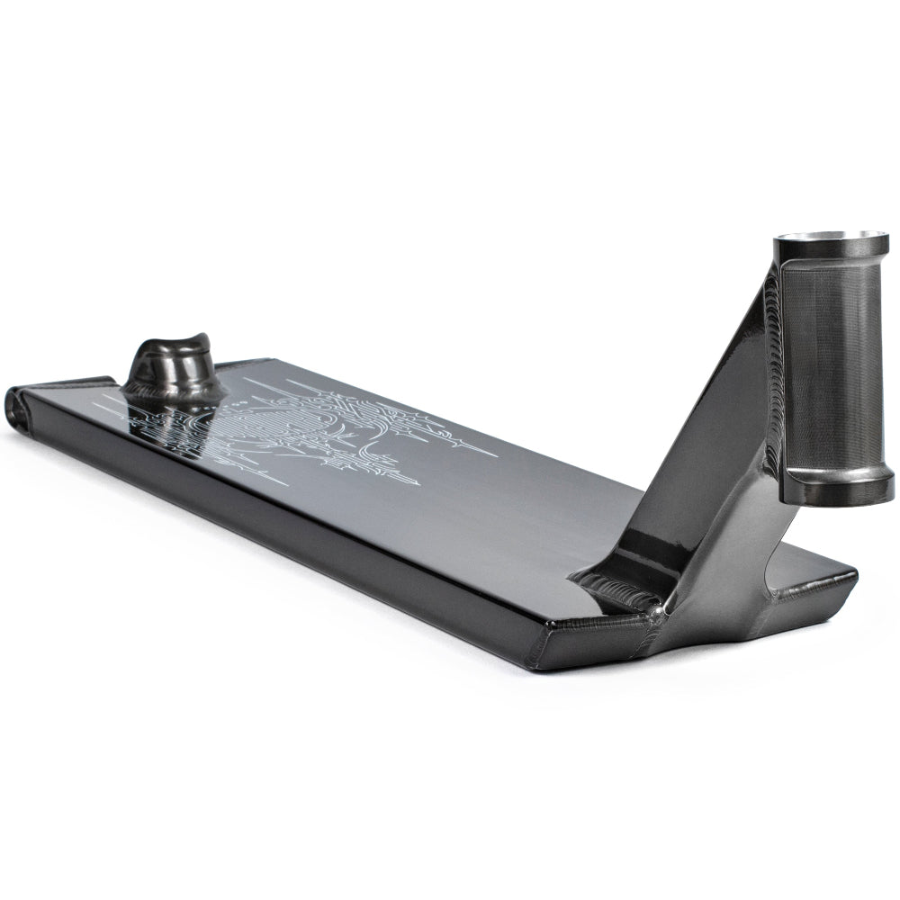 Tilt Formula Selects Gagliano Clear Black 6.5in Scooter Deck Front Angle