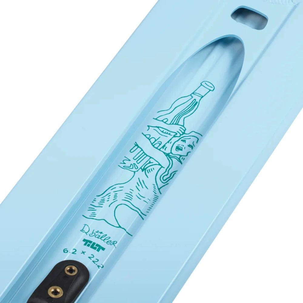 Tilt Selects Delaney Polar 6.2in Scooter Deck Bottom Design with bottle opener