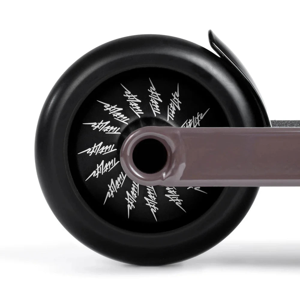 Tilt Theorem Build Umber 6.2in Scooter Complete Back Wheel 120x30mm Close Up