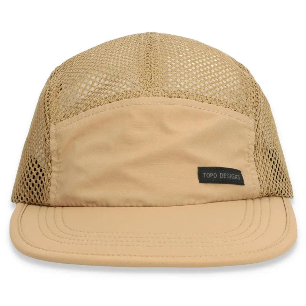 Topo Design Global Hat Khaki Front