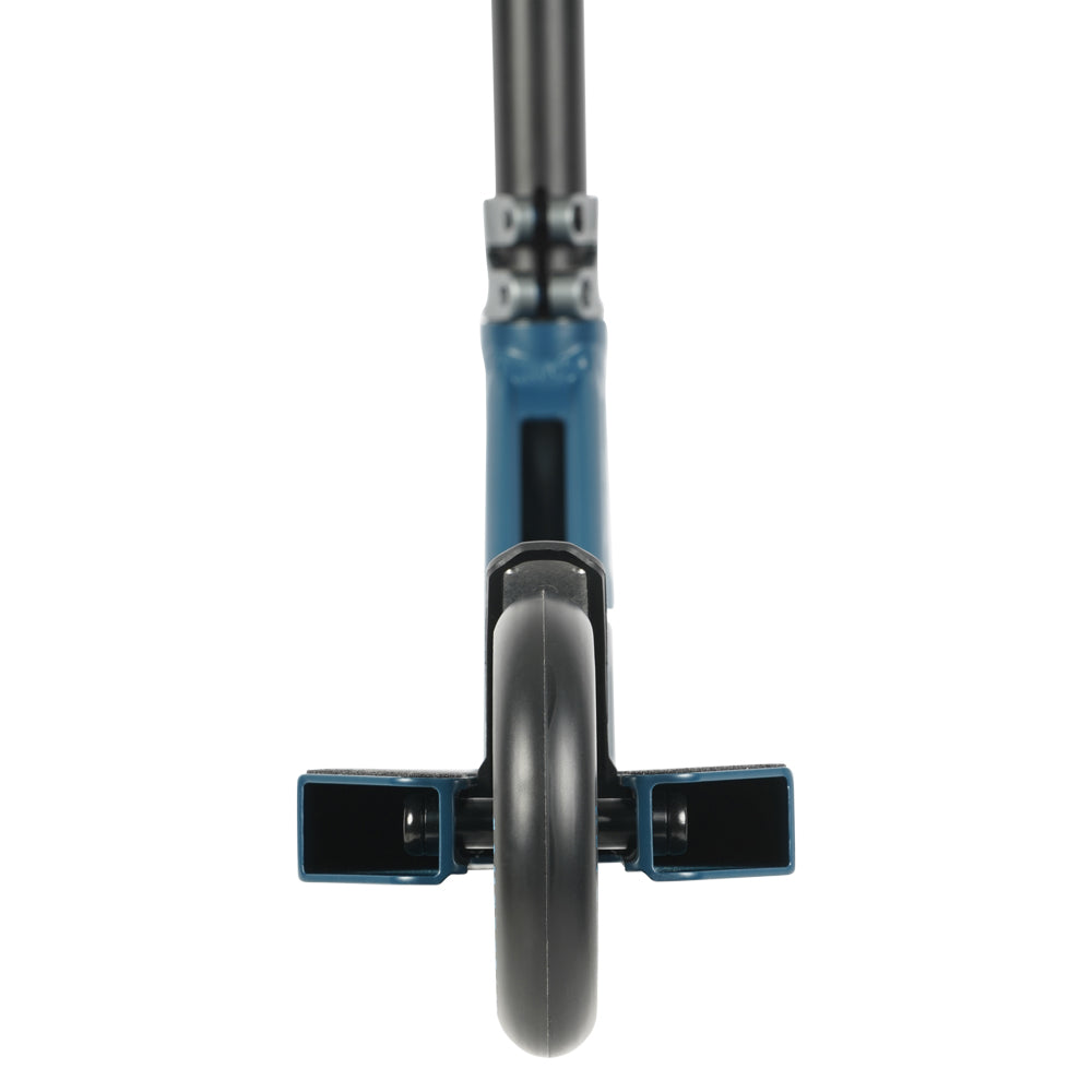 Triad C120 Totem Teal / Titanium Complete Scooter Back Close Up