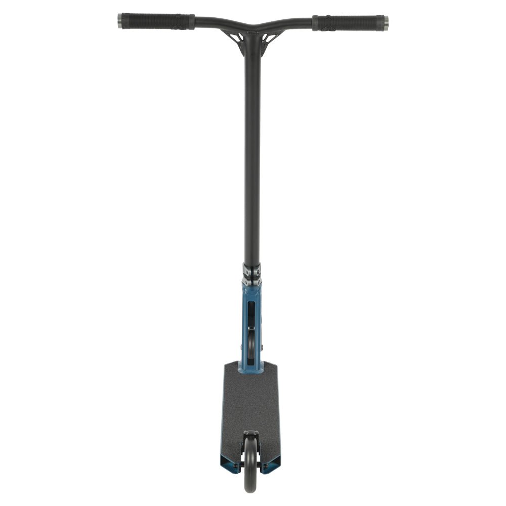 Triad C120 Totem Teal / Titanium Complete Scooter Back View