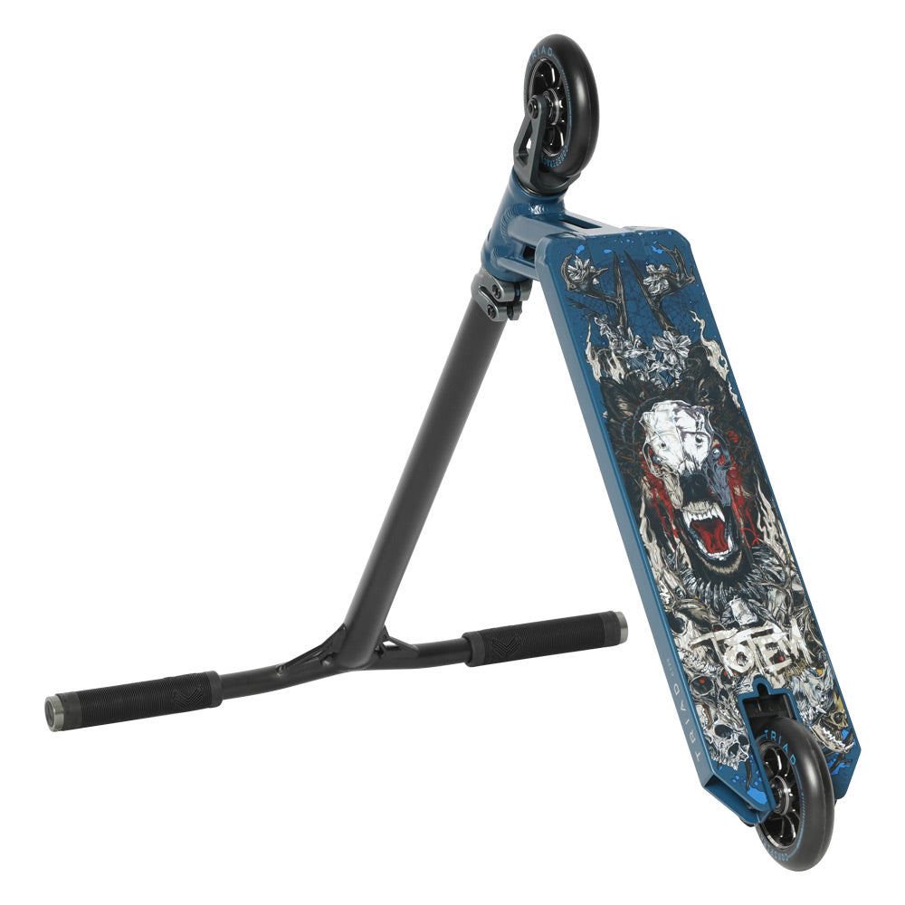 Triad C120 Totem Teal / Titanium Complete Scooter Right Pyramid