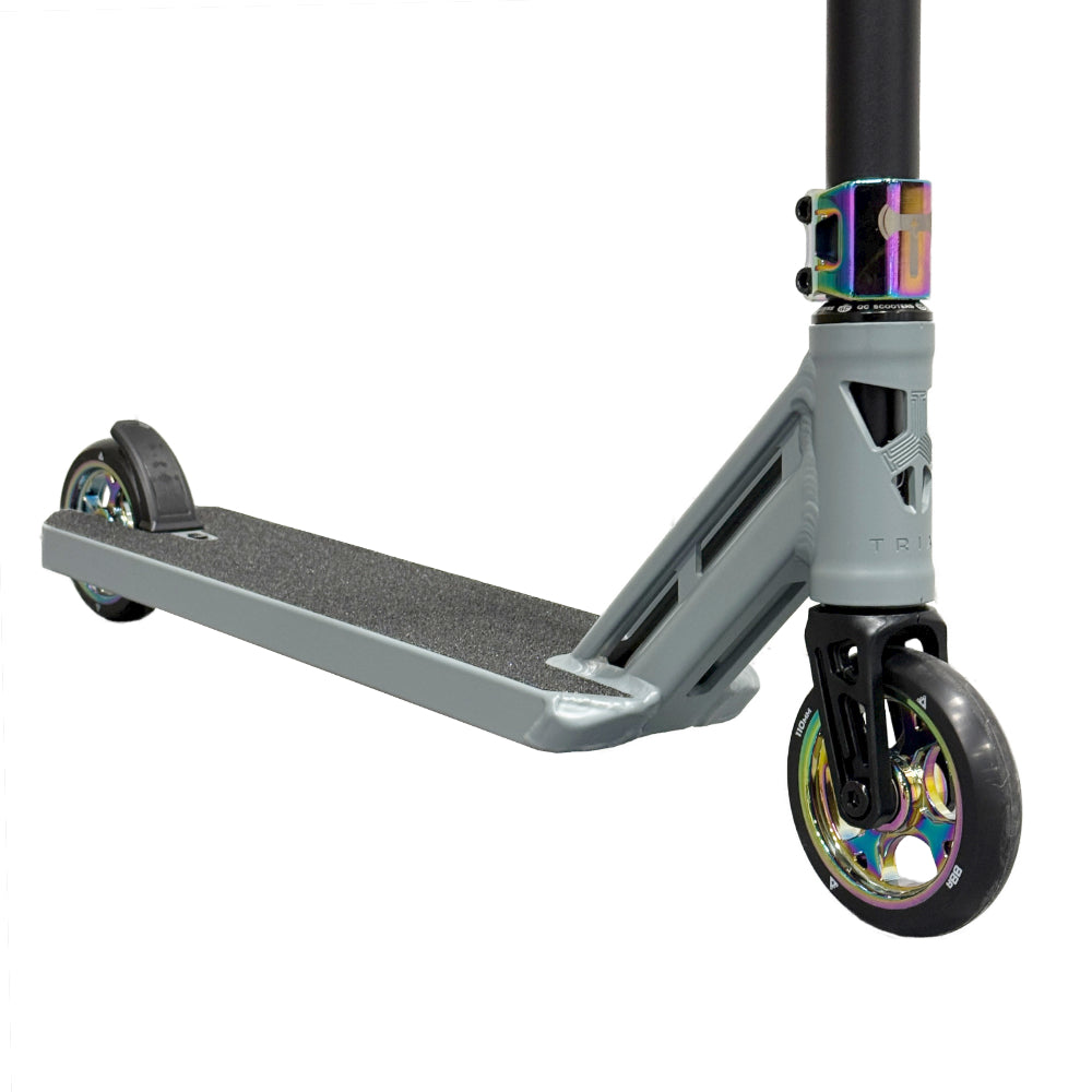 Trianyty Park Custom Scooter Grey Close Up