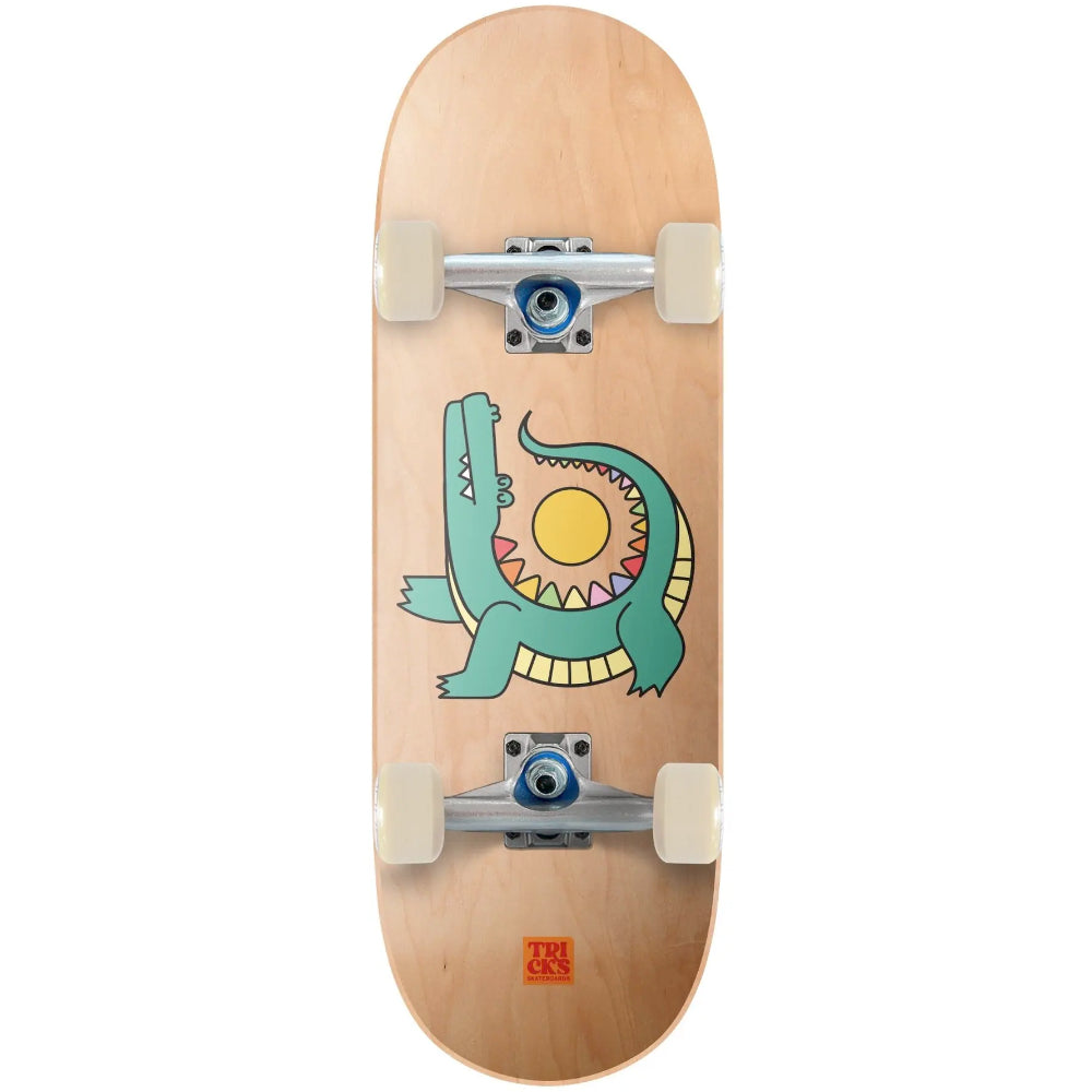 Tricks Crocodile Mini Cork 7.87" Youth Skateboard Complete