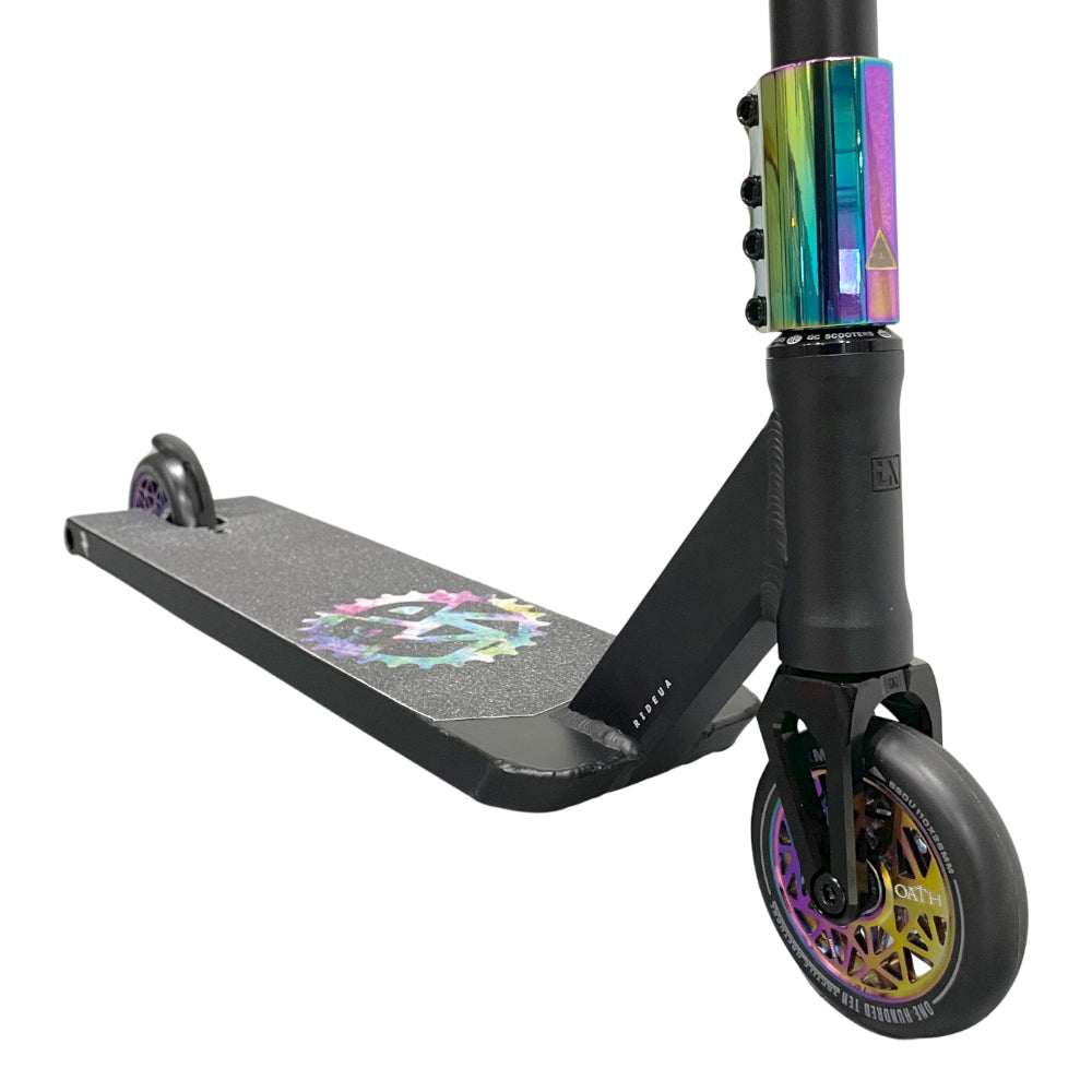 VS Neo/Black Ninja Hybrid Custom Scooter Front