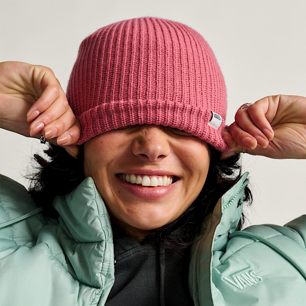 Vans Core Basic Cuff Beanie Vans Core Basic Cuff Beanie Mauvewood Pink Model